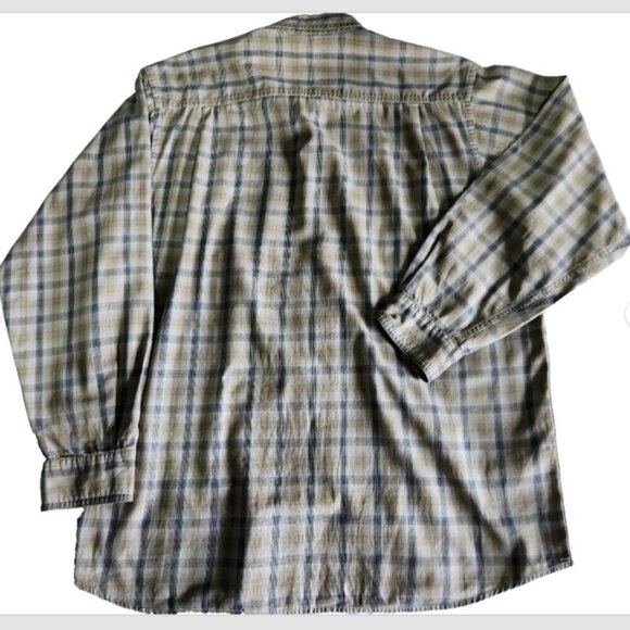 Columbia Sportswear Plaid Shirt Men's Medium Long Sleeve Button Down Cotton - Picture 3 of 11